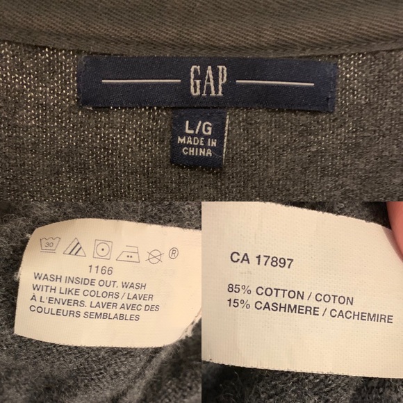 GAP cashmere & cotton cardigan - Picture 4 of 6